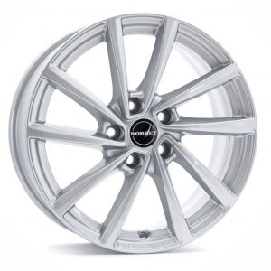 JANTA ALIAJ BORBET V crystal silver 7X18 5X114.3 ET50 TOYOTA C-HR (2019-2023)