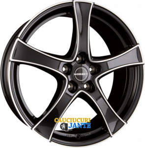 Janta aliaj Borbet F2 Black Polished 7.5xR19 5x114.3 ET50 