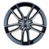 Janta Aliaj Keskin KT21 Black Front Polish 7.5x17 5x108 ET45
