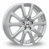 JANTA ALIAJ AUTEC SKANDIC BRILLIANTSILVER 6XR16 5X100 ET35  VOLKSWAGEN TAIGO