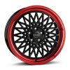 Janta aliaj Borbet B Black Rim polished 8xr17 5x112 et35