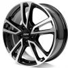 Janta aliaj Alutec Tormenta Schwarz Front Poliert 8xR18 5x112 Et39 Audi Q5 Sportback