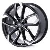 Janta aliaj Rc Design Rc34 Schwarz Front Poliert 7xR17 5x114.3 Et35 Renault Arkana