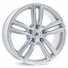 janta aliaj brock rc27 kristallsilver 7xr17 5x114.3 et38