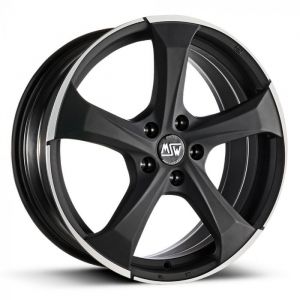 Janta aliaj MSW 47 Matt Dark Titanium 8xR18 5x120 ET29