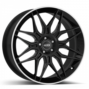 Janta aliaj Dotz Longbeach negru polish 9.5xR21 5x112 ET45 Mercedes GLS/GLE